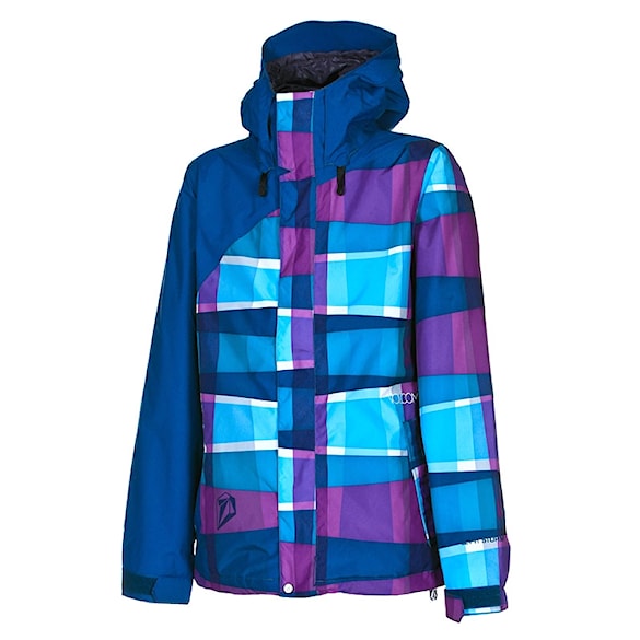 Bunda na snowboard Volcom Mellea scrambled stripe ink 2013 - 1