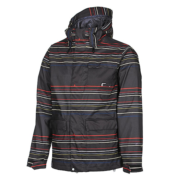 Bunda na snowboard Volcom Tactic black stripe 2013 - 1