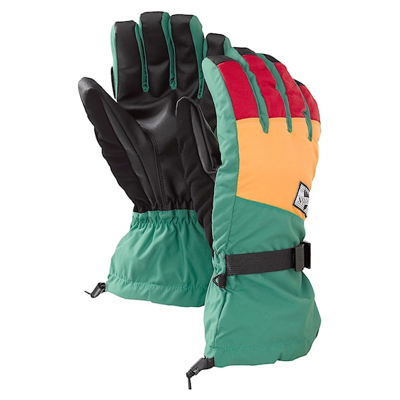 Snowboard Gloves Burton Approach rasta 2013 - 1