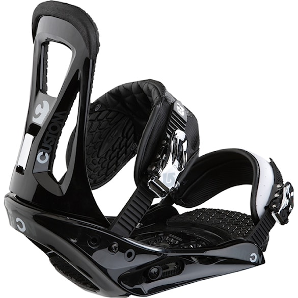Vázání na lyže Burton Custom black - 1