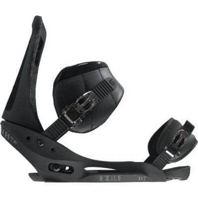 Vázání na lyže Burton Exile Est blacked out - 1