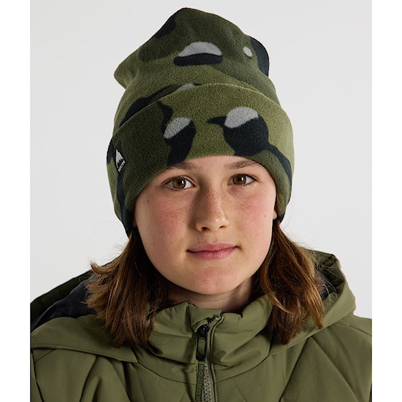 Czapka Burton Kids Burke forest moss cookie camo 2024 - 2
