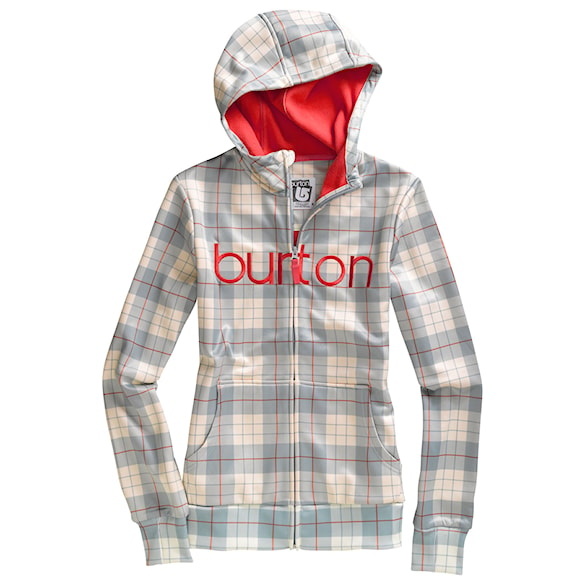 Burton Scoop Hoodie misty punk plaid - 1