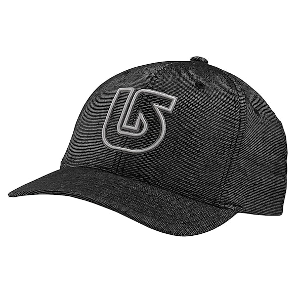 Kšiltovka Burton Striker Flex Fit true black tex - 1