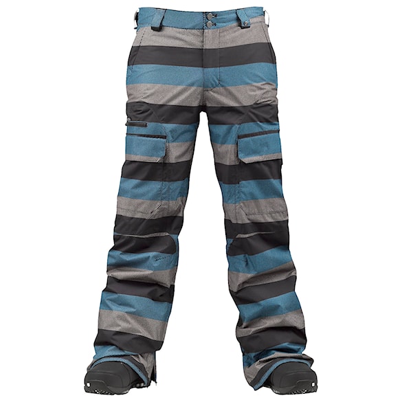 Kalhoty na snowboard Burton Twc Prizefighter meltwater stripe 2013 - 1