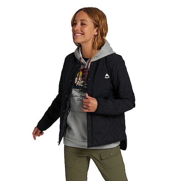 Kurtka zimowa do miasta Burton Wms Kiley Insulated Jacket true black 2022 - 1