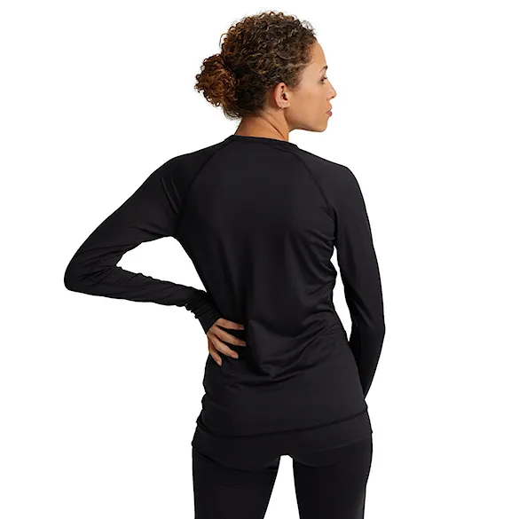 Koszulka Burton Wms Lightweight X Crew true black 2024 - 2