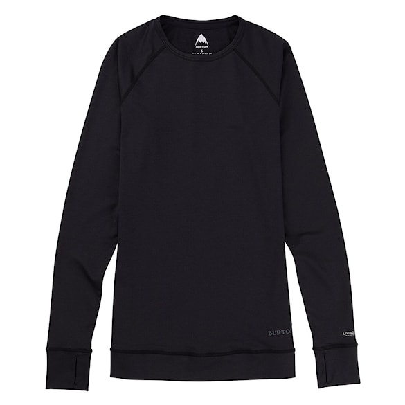 Koszulka Burton Wms Lightweight X Crew true black 2024 - 4