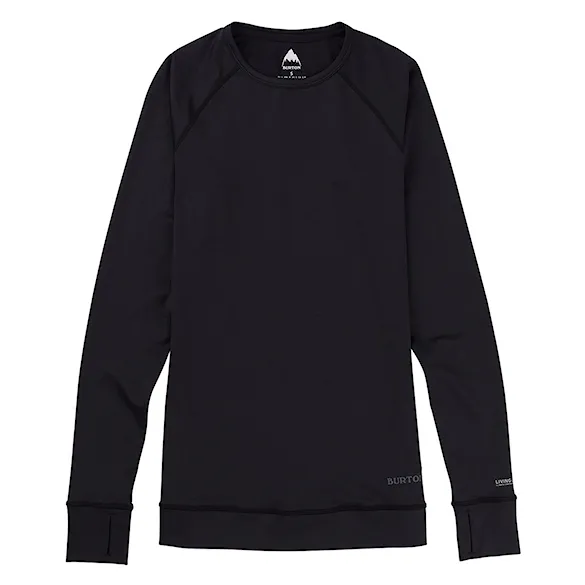 Koszulka Burton Wms Lightweight X Crew true black 2024 - 4