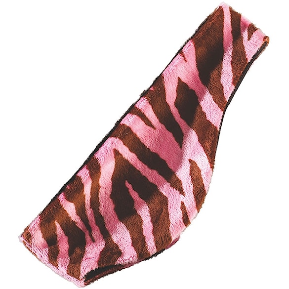 Čepice NXTZ Minky Earband pink zebra 2012 - 1