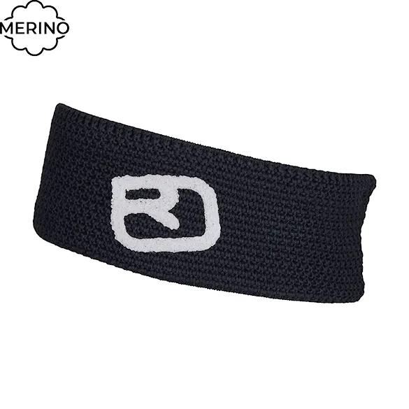 Čelenka ORTOVOX Rock'N'Wool Headband black raven 2026 - 1