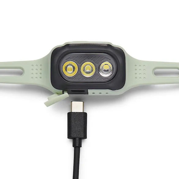 Čelovka Black Diamond Deploy Run Light foam green - 3