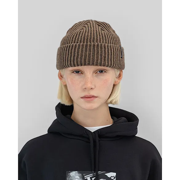 Czapka Beyond Medals Short Beanie brown 2026 - 4