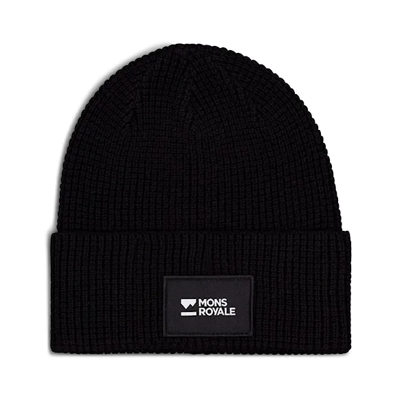 Czapka Mons Royale Bluff Merino black 2026 - 1