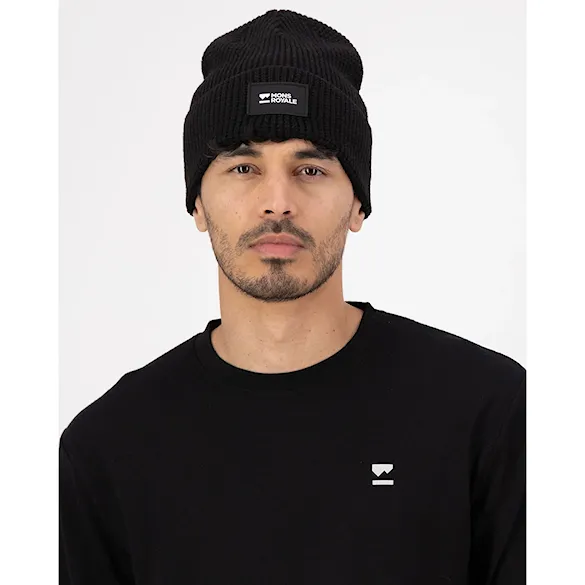 Beanie Mons Royale Bluff Merino black 2026 - 2