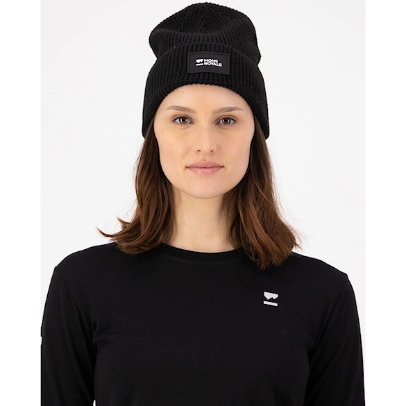 Beanie Mons Royale Bluff Merino black 2026 - 3