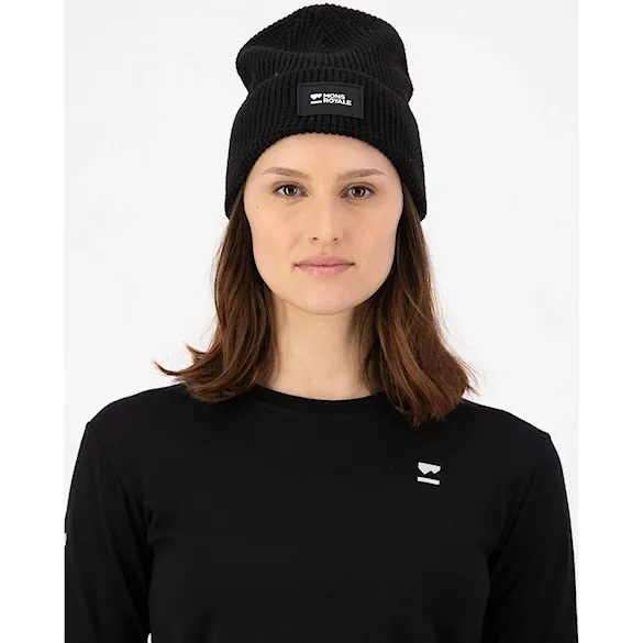 Beanie Mons Royale Bluff Merino black 2026 - 3