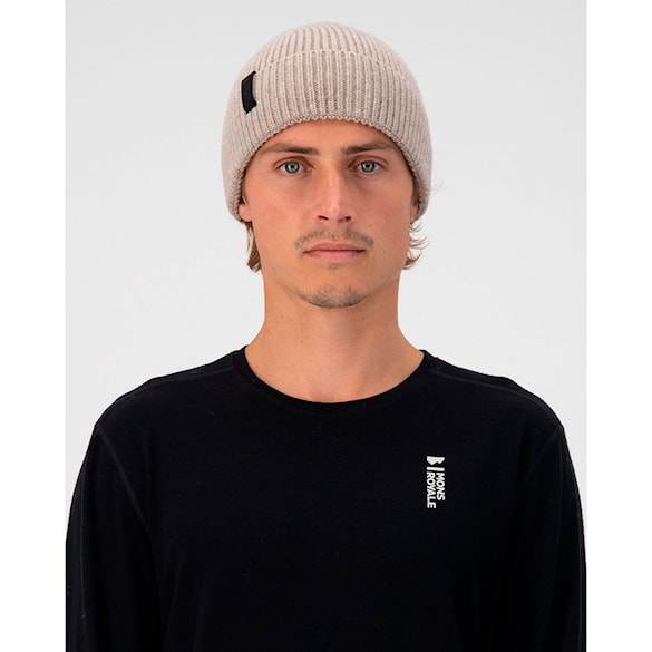Beanie Mons Royale Fjord taupe 2026 - 3