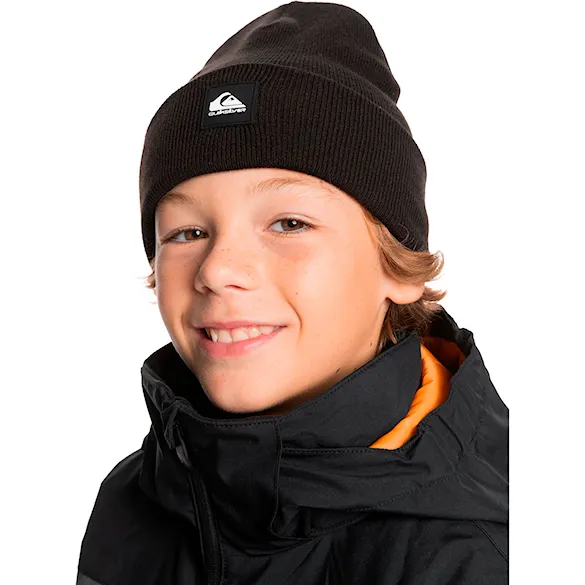 Beanie Quiksilver Brigade Youth true black 2025 - 3