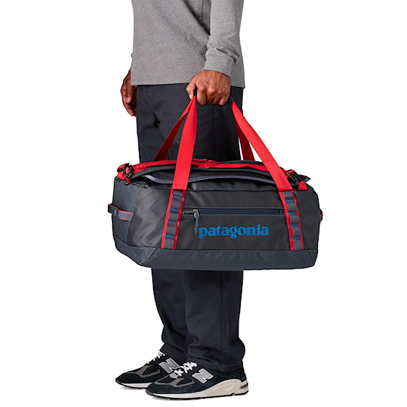 Torba podróżna Patagonia Black Hole Duffel 40L smolder blue w/amanita red 2026 - 3