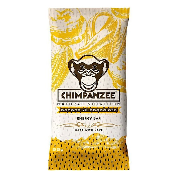 Energetická tyčinka Chimpanzee Energy Bar Banana & Chocolate - 1