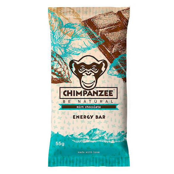 Energetická tyčinka Chimpanzee Energy Bar Mint Chocolate - 1