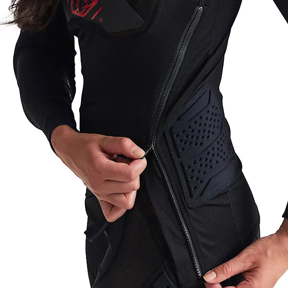 Chránič chrbtice na bicykel Troy Lee Designs Stage Ghost D3O LS Baselayer solid black - 12