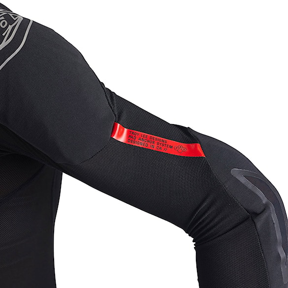 Chránič páteře na kolo Troy Lee Designs Stage Ghost D3O LS Baselayer solid black - 13