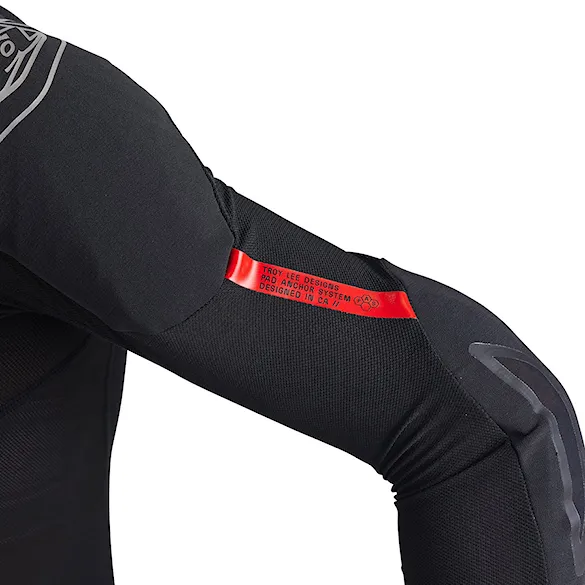 Chránič chrbtice na bicykel Troy Lee Designs Stage Ghost D3O LS Baselayer solid black - 13