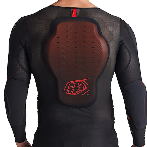 Chránič chrbtice na bicykel Troy Lee Designs Stage Ghost D3O LS Baselayer solid black - 6