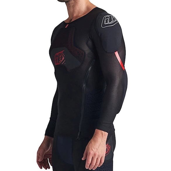 Chránič páteře na kolo Troy Lee Designs Stage Ghost D3O LS Baselayer solid black - 9