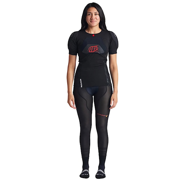 Chránič chrbtice na bicykel Troy Lee Designs Stage Ghost D3O SS Baselayer solid black - 4