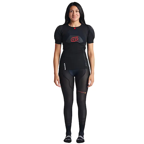 Chránič chrbtice na bicykel Troy Lee Designs Stage Ghost D3O SS Baselayer solid black - 4