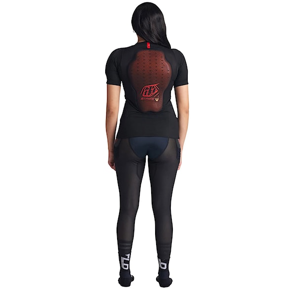 Chránič chrbtice na bicykel Troy Lee Designs Stage Ghost D3O SS Baselayer solid black - 5