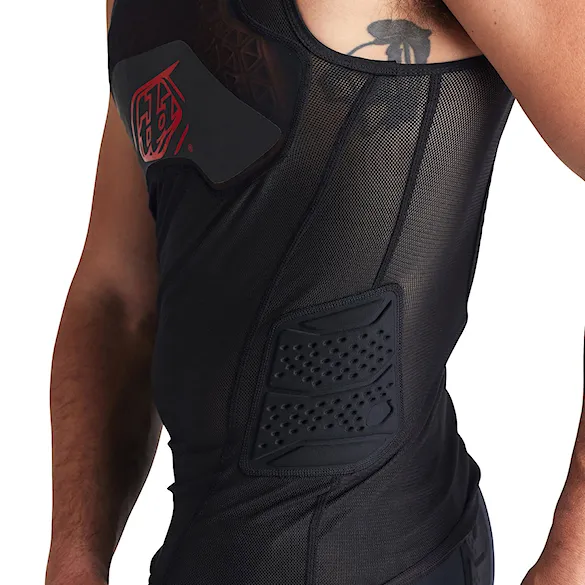 Bike Back Protector Troy Lee Designs Stage Ghost D3O Vest Baselayer solid black - 15