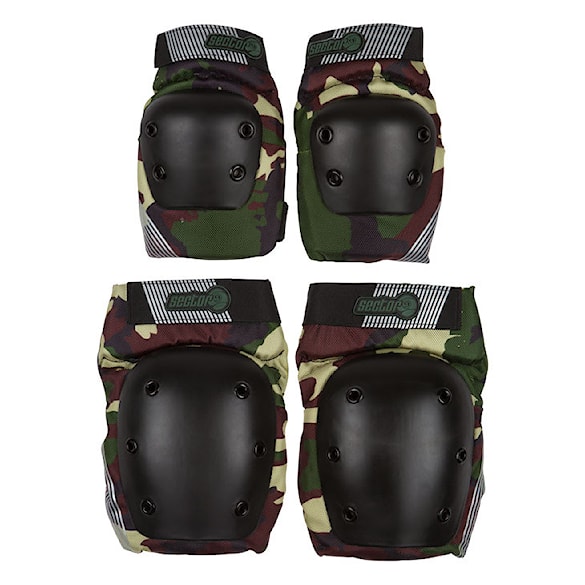 Chrániče kolen Sector 9 Pursuit Pad Set camo 2018 - 1