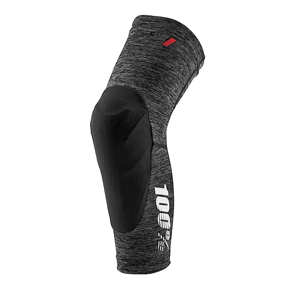 Chrániče kolien 100% Teratec Knee Guards heather grey/black - 1