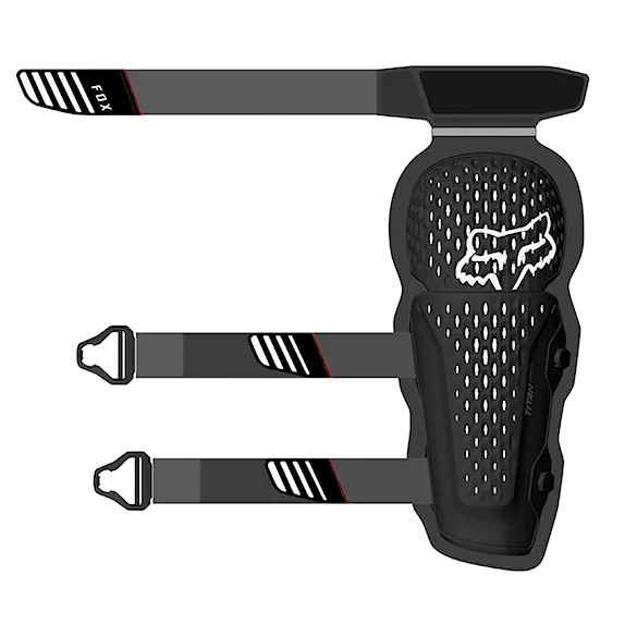 Chrániče kolen Fox Youth Titan Race Knee Guard black - 1