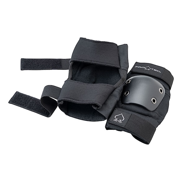 Ochraniacze kolan na deskorolkę Pro-Tec Street Adult 3-Pk Pad Set Open black - 4