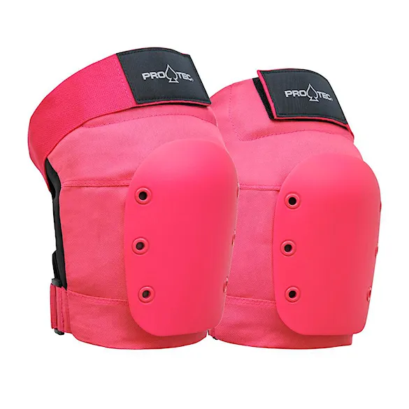 Ochraniacze kolan na deskorolkę Pro-Tec Street Adult 3-Pk Pad Set Open pink - 2