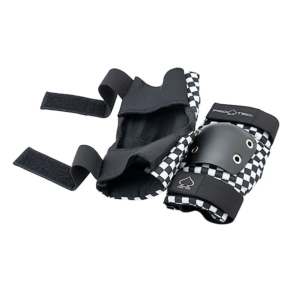 Ochraniacze kolan na deskorolkę Pro-Tec Street Gear Junior 3 Pack checker - 4