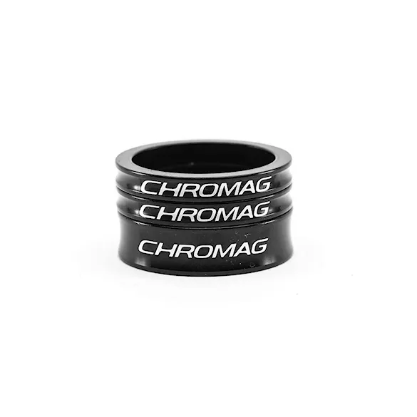 Podložky pod predstavec Chromag Headset Spacers black - 1