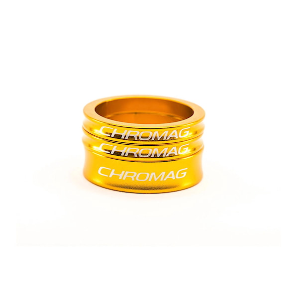 Podložky pod představec Chromag Headset Spacers gold - 1