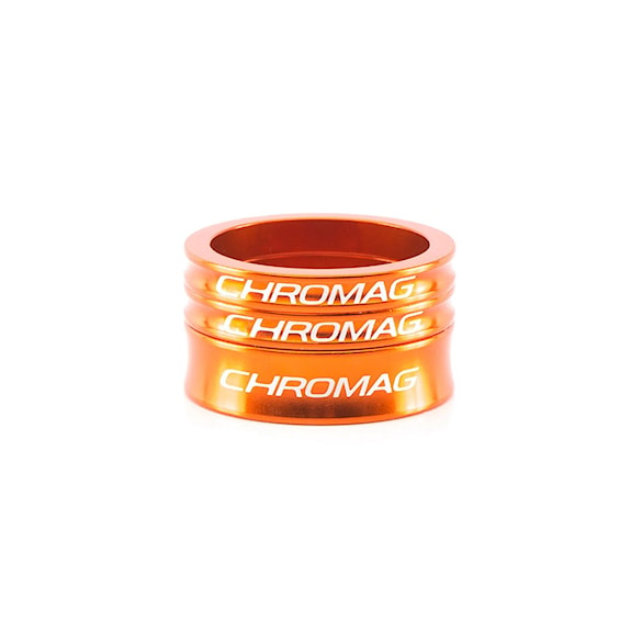 Podložky pod predstavec Chromag Headset Spacers orange - 1