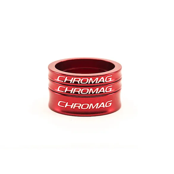 Podkładki pod mostek Chromag Headset Spacers red - 1