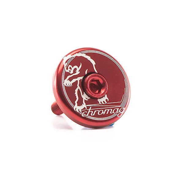 Viečko hlavového zloženia Chromag Top Cap red - 1