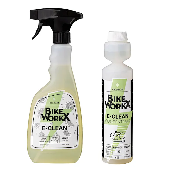 Čisticí prostředek Bikeworkx E-Clean Concentrate Set 250/500ml - 2