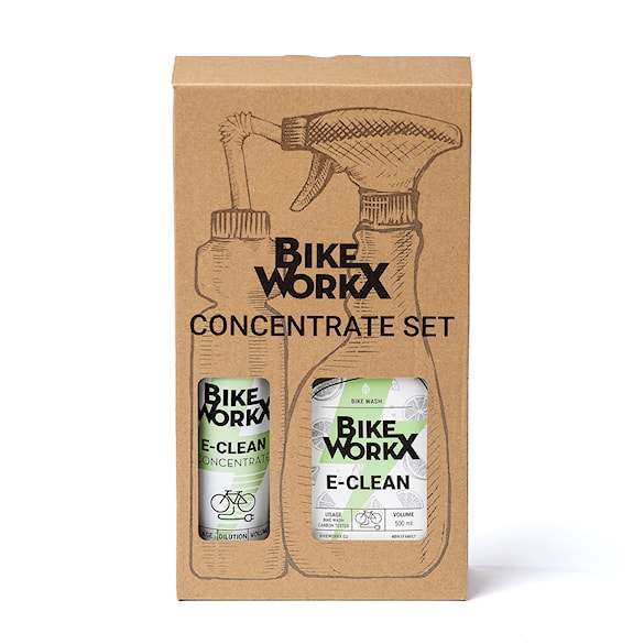 Čisticí prostředek Bikeworkx E-Clean Concentrate Set 250/500ml - 1