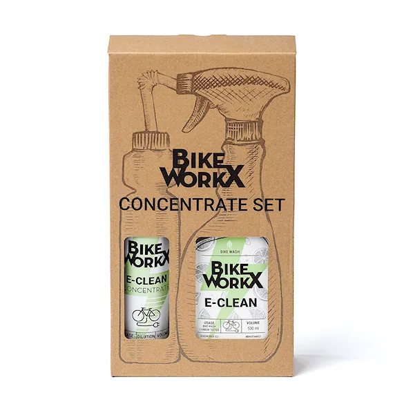 Čisticí prostředek Bikeworkx E-Clean Concentrate Set 250/500ml - 1