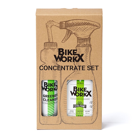 Čisticí prostředek Bikeworkx Greaner Cleaner Concentrate Set 250/500ml - 1